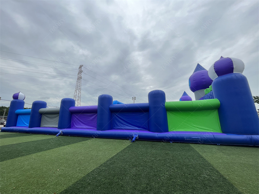 30x30 মিটার বড় বাউন্স বিনোদন পার্ক inflatable থিম পার্ক বাউন্স হাউস খেলার এলাকা খেলা