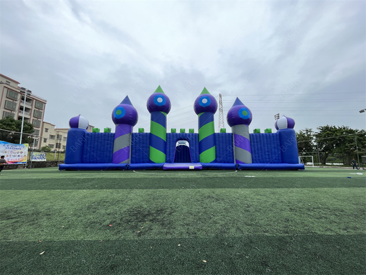 30x30 মিটার বড় বাউন্স বিনোদন পার্ক inflatable থিম পার্ক বাউন্স হাউস খেলার এলাকা খেলা