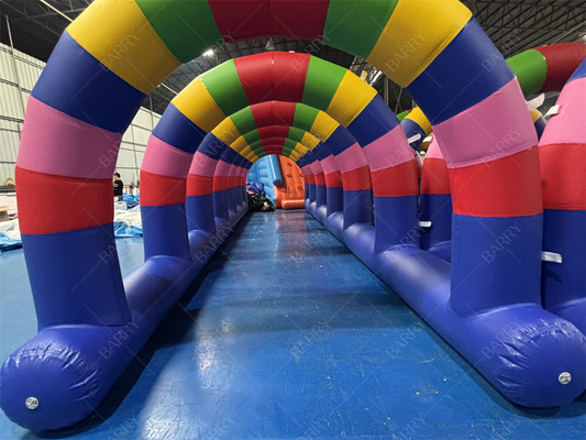 গ্রীষ্মকালীন ইভেন্টের জন্য 32.8 ফুট বাতাস স্প্রে টানেল