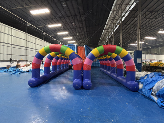 গ্রীষ্মকালীন ইভেন্টের জন্য 32.8 ফুট বাতাস স্প্রে টানেল