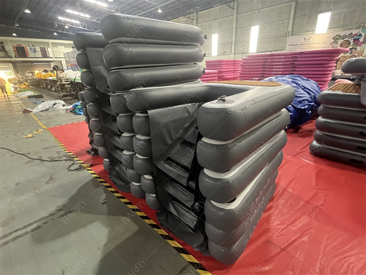 বায়ু পাম্প সহ কাস্টমাইজযোগ্য inflatable কুকুর জল র্যাম্প