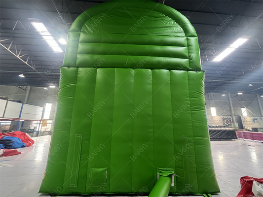 শিশুদের জন্য কাস্টমাইজযোগ্য 6x4M পশু inflatable স্লাইড