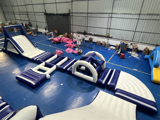 ফ্যাশন ডিজাইন ইনফ্ল্যাটেবল ওয়াটার পার্ক ইনফ্ল্যাটেবল ভাসমান ওয়াটার পার্ক ব্যবসায়িক গ্রীষ্মকালীন অ্যাকোয়া পার্ক