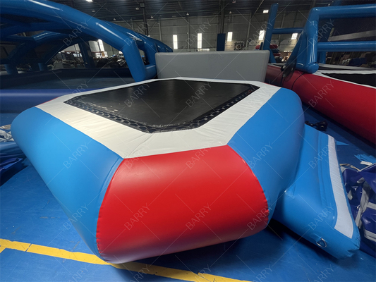 0.9 মিমি পিভিসি ভাসমান ইনফ্ল্যাটেবল ওয়াটার পার্ক হ্রদ ইনফ্ল্যাটেবল ওয়াটার গেমস সমুদ্রের জন্য ইনফ্ল্যাটেবল অ্যাকোয়া পার্ক