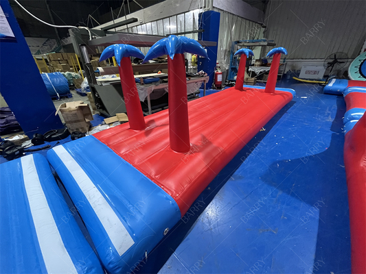 0.9 মিমি পিভিসি ভাসমান ইনফ্ল্যাটেবল ওয়াটার পার্ক হ্রদ ইনফ্ল্যাটেবল ওয়াটার গেমস সমুদ্রের জন্য ইনফ্ল্যাটেবল অ্যাকোয়া পার্ক