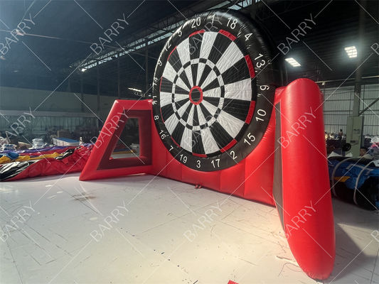 3m/4m/5m High Giant Red Inflatable Dart Board Soccer Football Kick Dartboard Target Game