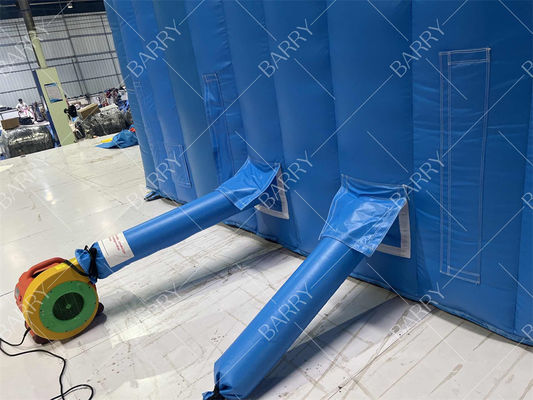 বড়দিনের জন্য বাণিজ্যিক কিডস এবং প্রাপ্তবয়স্কদের ইনflatable স্লাইড