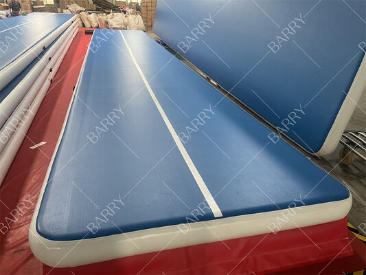 কারখানার দাম আউটডোর ইনফ্ল্যাটেবল এয়ারট্র্যাক সরঞ্জাম টাম্বলিং জিম ম্যাট জিমন্যাস্টিকস ব্যায়ামের জন্য এয়ার ট্র্যাক