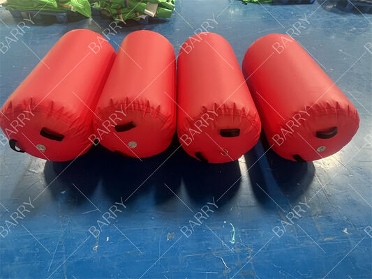 পাইকারি জিমন্যাস্টিকস ইনflatable এয়ার ব্যারেল রোলার এয়ার স্পট ব্যালেন্স সিলিন্ডার পাম্প সেট সহ