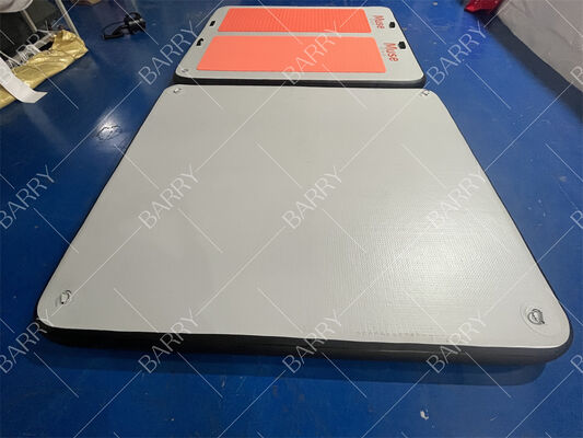 DWF ফ্লোটিং পিল্যাটস ম্যাটস ইনফ্ল্যাটেবল ওয়াটার যোগ ম্যাট অ্যাকোয়া ফিজিক্যাল ফ্লোটিং সুইমিং পুল ম্যাট