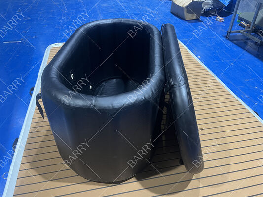 হাই কোয়ালিটি Inflatable ড্রপ স্টিচ আইস স্নান পুল থেরাপি পুনরুদ্ধারের জন্য কোল্ড ডুব আইস টব