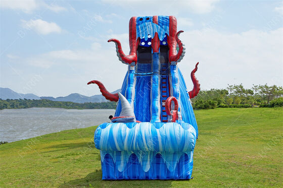 প্রাপ্তবয়স্কদের জন্য বিশাল বাণিজ্যিক জলস্লাইড, ২৫ ফুট ওশান ব্যাটেল স্লাইড পুল