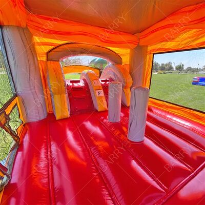 পার্টি ডিনো বাউন্সার বাউন্স হাউস কাস্টিলস হিনচাবলস ইনফ্ল্যাটেবল জুরাসিক ওয়ার্ল্ড স্লাইড পুল সহ বাউন্স কাসল ডাইনোসর জাম্প হাউস