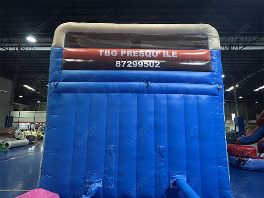 মুয়ানা থিমযুক্ত ডুয়াল লেন ইনফ্ল্যাটেবল স্লাইড বাণিজ্যিক গ্রেড কিডস পুল সহ ঝাঁকুনি স্লাইড