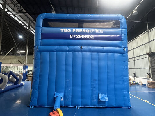 লিলো ও স্টিচ থিমযুক্ত ট্রিপল লেন ইনফ্ল্যাটেবল স্লাইড | কমার্শিয়াল গ্রেড কিডস ওয়াটার স্লাইড