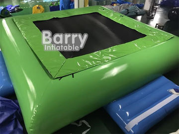 পিভিসি Tarpaulin Inflatable জল খেলনা জাম্পিং জল ট্রামপোলিন বিছানা Airtight বাউন্সার