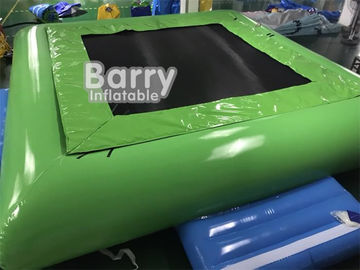 পিভিসি Tarpaulin Inflatable জল খেলনা জাম্পিং জল ট্রামপোলিন বিছানা Airtight বাউন্সার