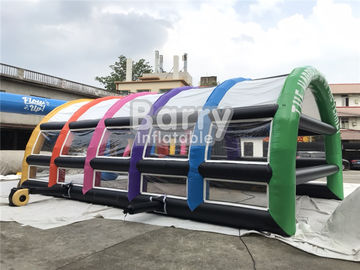 বাইরে পিভিসি Inflatable টেনিস তাঁবু, ক্রীড়া জন্য Inflatable আর্চ তাঁবু