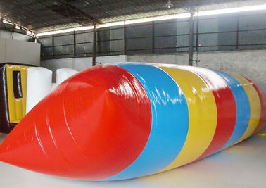লেক ইনফ্লিয়েবল ওয়াটার ব্লব পিভিসি Tarpaulin Inflatable জল Catapult ব্লোব