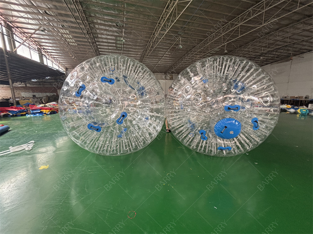 পিভিসি টিপিইউ ২.৫ মিটার ক্রেজি হিউম্যান হ্যামস্টার জোরবিং রোলিং বল ইনফ্ল্যাটেবল জোরব বল বাচ্চাদের এবং প্রাপ্তবয়স্কদের জন্য