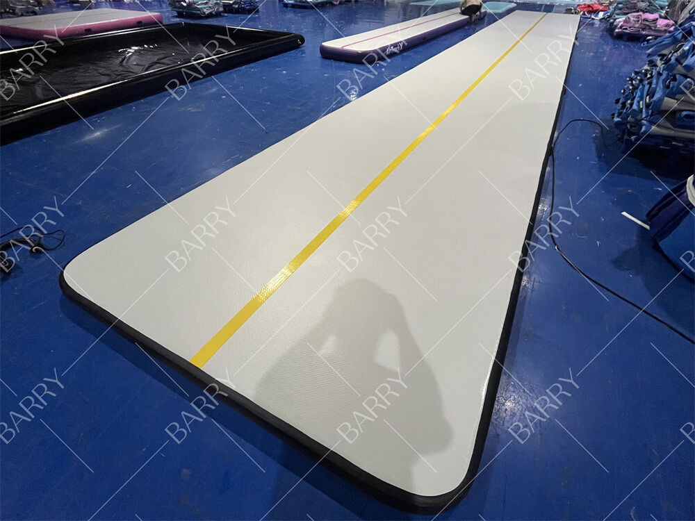পাইকারি ইনflatable টাম্বলিং জিমন্যাস্টিকস জিম সরঞ্জাম এয়ার ট্র্যাক ইনflatable জিমন্যাস্টিকস ম্যাটের জন্য