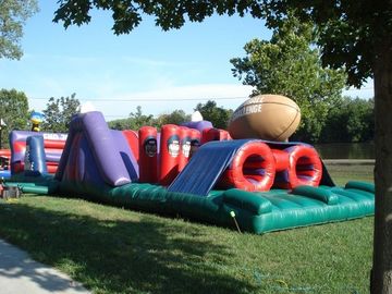বহিরাগত রেসাল্ট জন্য আলটিমেট Inflatable বাধা কোর্স বাণিজ্যিক