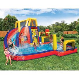 শিশু স্লাইড Inflatable ওয়াটারপার্ক জলরোধী আরোহণ এবং ক্রীড়া বাজানো