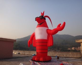 লাল জল প্রুফ Inflatable চিকেন কাস্টম Inflatable বিজ্ঞাপন