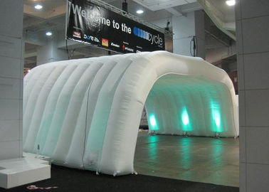 পিভিসি তাঁবু টাইপ বহিরঙ্গন inflatable তাঁবুর ছাদ / নেতৃত্বে আলো সঙ্গে ইভেন্ট তাঁবু