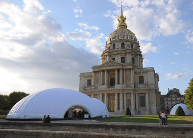 লাইট লাইট Inflatable Exhition তাঁবুর, বড় ইভেন্টের জন্য দরজা সঙ্গে স্থায়ী তাঁবু