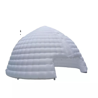 কাস্টম সাদা Inflatable ইভেন্ট তাঁবু বড় গম্বুজ পার্টি Inflatable ইগলু