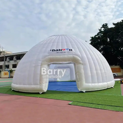 ইভেন্ট পার্টির জন্য পোর্টেবল 5মি ইনফ্ল্যাটেবল ডোম ইগলু টেন্ট আউটডোর