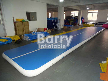 10cm / 20cm / 30cm উচ্চ নীল এয়ার ট্র্যাক জিমন্যাস্টিক্স ম্যাট কাস্টম তৈরি