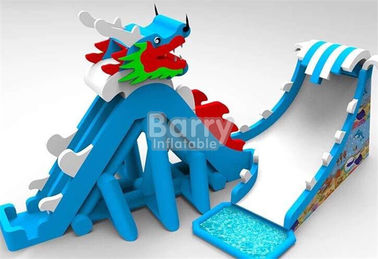 পিভিসি প্রাপ্তবয়স্ক ড্রাগন দৈত্য Inflatable স্লাইড আপ স্লিপ এবং স্লাইড আপ কাস্টমাইজ করুন