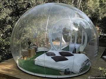 প্রচার বিজ্ঞাপন ক্যাম্পিং বুদ্বুদ Inflatable তাঁবু প্রতিষ্ঠা সহজ