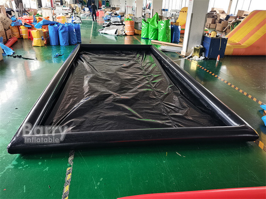 পরিবেশ বান্ধব মোবাইল ওয়াশিং ফ্লোর ম্যাট inflatable গাড়ী ওয়াশিং ম্যাট, inflatable জল সংগ্রাহক