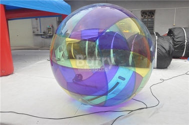 শিশুদের জন্য 1.0 মিমি বেধ পরিষ্কার পিভিসি Inflatable পুল ওয়াকার জল বল