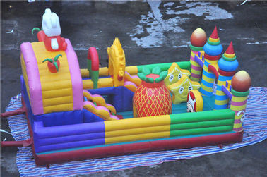 দৈত্য Inflatable বাচ্চাদের খেলার মাঠ চিয়ার Amusement পশু থিম সিই-প্রশংসাপত্র