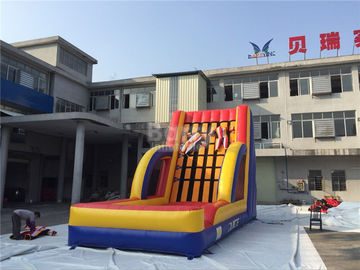 উত্তেজনাপূর্ণ Inflatable ইন্টারেক্টিভ গেমস, বাণিজ্যিক গ্রেড Inflatable স্টিকি ওয়াল