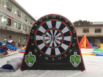 কিডস এবং প্রাপ্তবয়স্কদের দৈত্য Inflatable গলফ ডার্ট বোর্ড / Inflatable ডার্ট খেলা