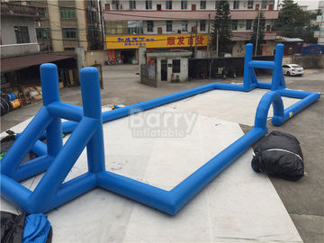 Customzied Inflatable স্পোর্টস গেমস, আলটিমেট স্পোর্টস এরিনা Inflatable ফুটবল মাঠ