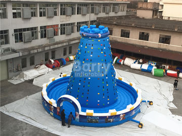 0.55 মিমি পিভিসি Tarpaulin Inflatable আরোহণ খেলনা, ব্লক আপ বাধা কোর্স