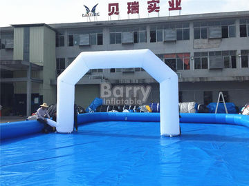 হোয়াইট জায়েন্ট আউটডোর প্রোমোশনাল Inflatable আর্ক সাপোর্ট ভাল শেষ