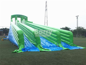 টেকসই দৈত্য Inflatable স্লাইড, সবুজ 10000 ফুট স্লিপ এন স্লাইড গাট্টা