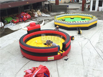 পেশাদার Inflatable ক্রীড়া গেম Rodeo বুল / Inflatable বুল রাইডিং রিং