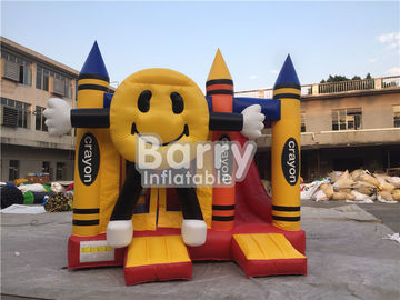 ডিজিটাল মুদ্রণ সঙ্গে রঙিন হাসিখুশি Inflatable হ্যাপি ফেস ক্রায়েন Combos