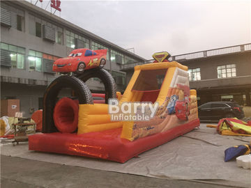 প্রাপ্তবয়স্কদের জন্য ডাবল কার Inflatable বাধা ক্লাস বহিরঙ্গন খালেদা খেলাধুলা গেম
