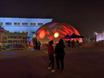 প্রদর্শনী এয়ার টিট Inflatable ইভেন্ট তাঁবু বুথ জন্য, Inflatable LED তাঁবু