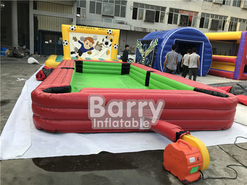 জায়েন্ট পুল টেবিল সকার Inflatable স্পোর্টস গেমস / Inflatable স্ন্যাকার ক্ষেত্র