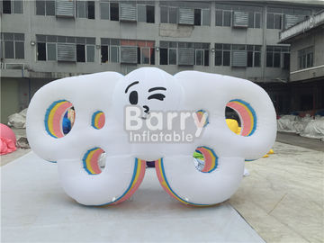 পিভিসি Tarpaulin Inflatable কার্টুন অক্ষর, LED আলো সঙ্গে ডিজিটাল মুদ্রণ ঝলকানি প্রজাপতি উইং মডেল